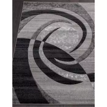 Ковёр прямоугольный Mega carving d264, размер 80x150 см, цвет gray