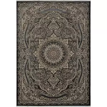 Ковёр прямоугольный Merinos Dolce, размер 80x133 см, цвет dark gray
