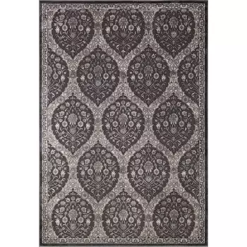 Ковёр прямоугольный Merinos Serenity, размер 120x170 см, цвет dark gray