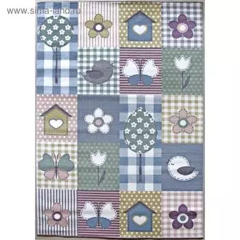 Ковёр прямоугольный Merinos Sofit, размер 80x150 см, цвет light cream