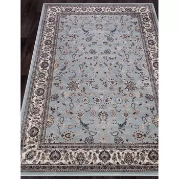 Ковёр прямоугольный Merinos Valencia Deluxe, размер 300x400 см, цвет l.blue-brown