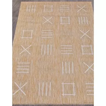 Ковёр прямоугольный Merinos Vegas, размер 100x200 см, цвет beige