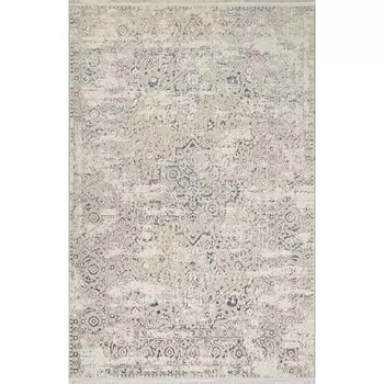 Ковёр прямоугольный Mikonos, размер 240x500 см, дизайн cream/d.blue