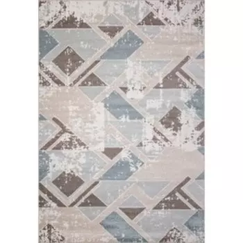 Ковёр прямоугольный Merinos Naturel, размер 100x200 см, цвет beige-blue