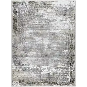 Ковёр прямоугольный Ninova 38707A, размер 150x230 см, цвет l.grey/white