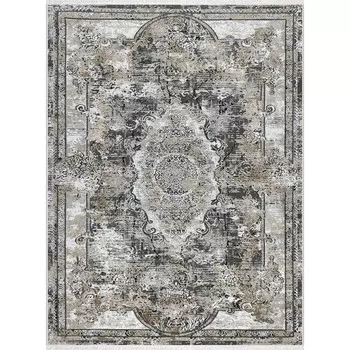 Ковёр прямоугольный Ninova 38713A, размер 80x150 см, цвет l.grey/white