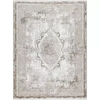 Ковёр прямоугольный NINOVA, размер 100x200 см, дизайн l.beige/white