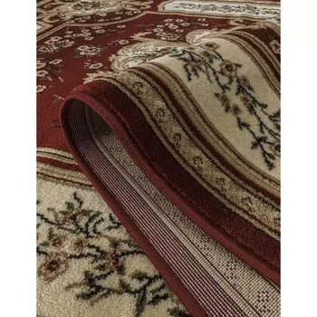 Ковёр прямоугольный Olympos d170, размер 100x200 см, цвет red