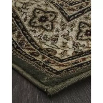 Ковёр прямоугольный Olympos d389, размер 100x200 см, цвет green