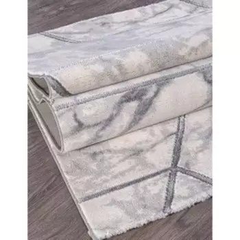 Ковёр прямоугольный Karmen Hali Omega, размер 200x290 см, цвет silver/silver
