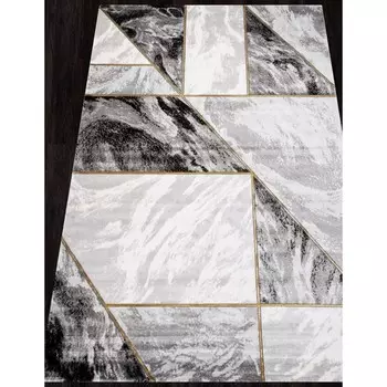 Ковёр прямоугольный Omega, размер 80x150 см, цвет gold/gold