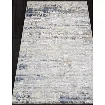 Ковёр прямоугольный Peru D060A, размер 240х340 см, цвет d.grey shirink / blue fdy