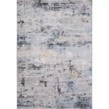 Ковёр прямоугольный Lysandra Hali Petra, размер 230x160 см, цвет light gray