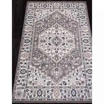 Ковёр прямоугольный Merinos Richi, размер 100x200 см, цвет gray