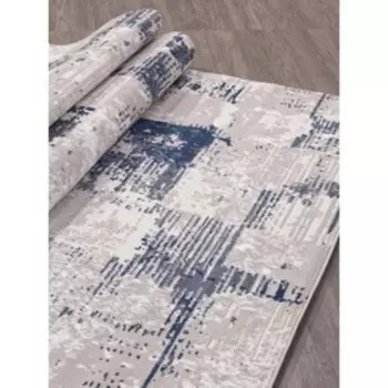 Ковёр прямоугольный Richi 8673, размер 300x400 см, цвет gray-blue