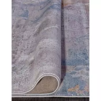 Ковёр прямоугольный Karmen Hali Rim, размер 95x200 см, цвет grey/grey