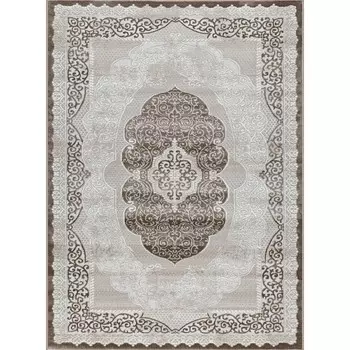 Ковёр прямоугольный Rimma Lux 36867J, размер 160x230 см, цвет d.beige/beige