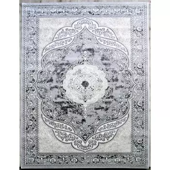 Ковёр прямоугольный Rimma Lux 36868J, размер 240x500 см, цвет l.grey/grey