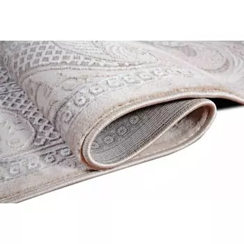 Ковёр прямоугольный Rimma Lux 36891A, размер 240x500 см, цвет beige/beige