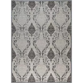 Ковёр прямоугольный Rimma Lux 36912R, размер 160x400 см, цвет cream/grey