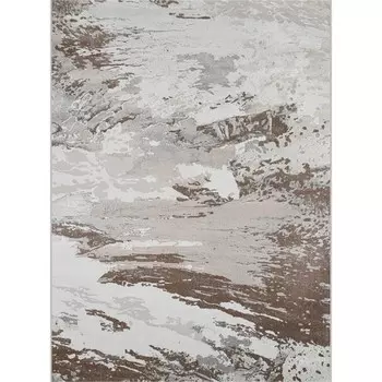 Ковёр прямоугольный Rimma Lux 38112A, размер 240x340 см, цвет beige/d.beige