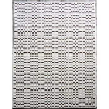 Ковёр прямоугольный Rimma Lux 39456A, размер 60x110 см, цвет d.beige/beige