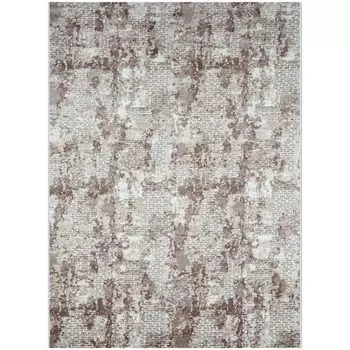 Ковёр прямоугольный Rimma Lux 39459X, размер 60x110 см, цвет cream/d.beige