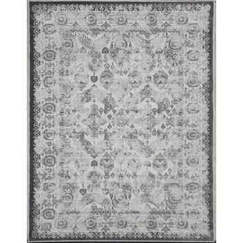 Ковёр прямоугольный RIMMA LUX, размер 200x400 см, дизайн cream/grey