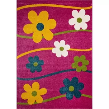 Ковёр прямоугольный Rio 1021, размер 160x230 см, цвет purple