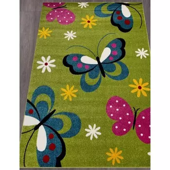 Ковёр прямоугольный Rio 772, размер 80x150 см, цвет green