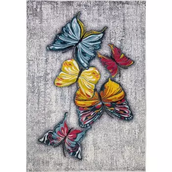 Ковёр прямоугольный Rio C064, размер 80x150 см, цвет pink-multicolor