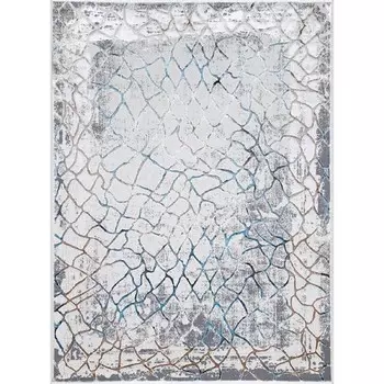 Ковёр прямоугольный Roma 37888A, размер 250x400 см, цвет blue fls / beige fls