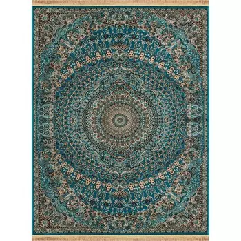 Ковёр прямоугольный Rubin 20058A, размер 80x150 см, цвет tiffany / tiffany