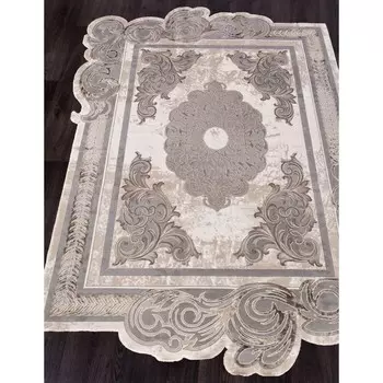 Ковёр прямоугольный Karmen Hali Safir, размер 156x230 см, цвет grey/brown