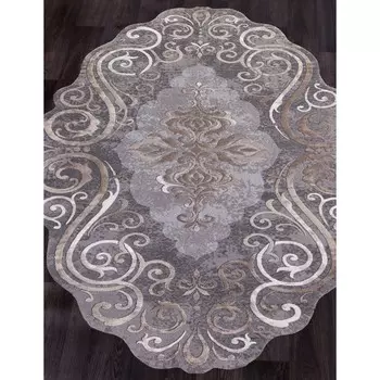 Ковёр прямоугольный Safir 00858c, размер 156x230 см, цвет grey-brown