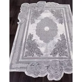 Ковёр прямоугольный Safir, размер 195x290 см, цвет grey/grey
