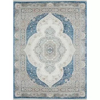 Ковёр прямоугольный Sanat Viscon 36925A, размер 200x290 см, цвет blue / blue