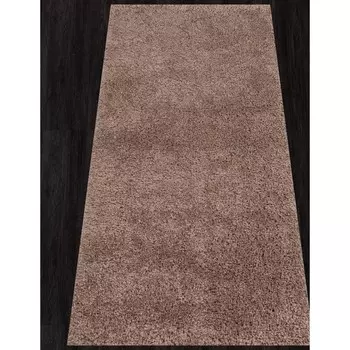 Ковёр прямоугольный Merinos Shaggy Trend, размер 60x110 см, цвет light brown