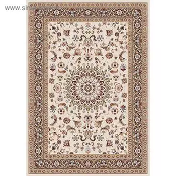 Ковёр прямоугольный Shahreza d210, размер 120 х 300 см, цвет cream-brown