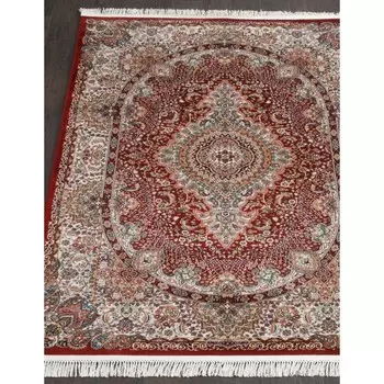 Ковёр прямоугольный Shahreza, размер 240x400 см, цвет red
