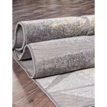 Ковёр прямоугольный Sigma 8249, 160x230 см, цвет brown-beige