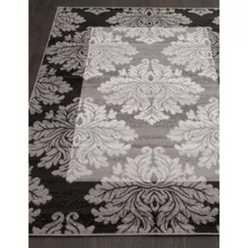 Ковёр прямоугольный Silver d213, размер 250x500 см, цвет gray