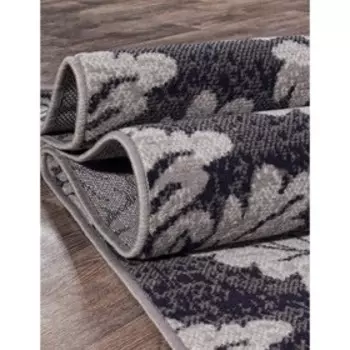 Ковёр прямоугольный Silver d213, размер 80x150 см, цвет gray