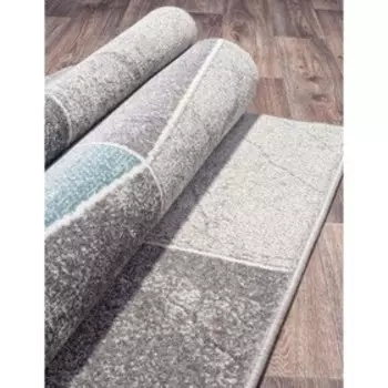 Ковёр прямоугольный Sofit 2192, размер 200x300 см, цвет light gray