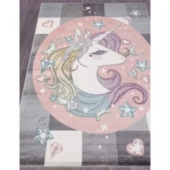 Ковёр прямоугольный Sofit 2394, размер 80x150 см, light gray