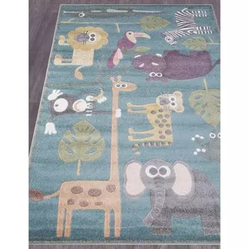 Ковёр прямоугольный Sofit c043, размер 160x230 см, цвет light blue