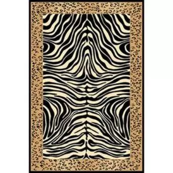 Ковёр прямоугольный Valencia d079, размер 200 х 500 см, цвет black