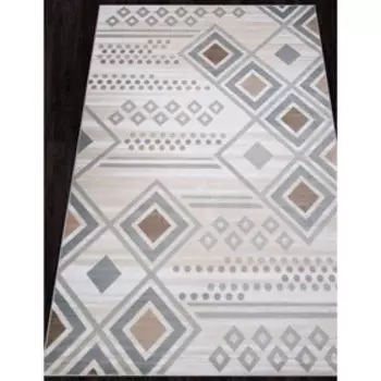 Ковёр прямоугольный Valencia deluxe d962, размер 200x400 см, цвет cream-blue