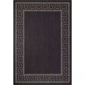 Ковёр прямоугольный Vegas S002, размер 120x170 см, цвет black