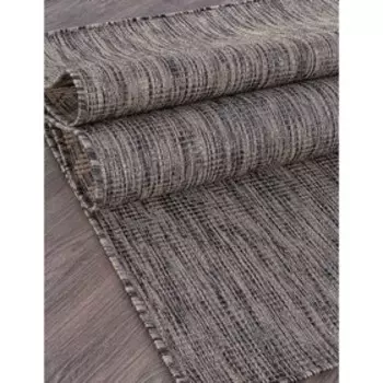 Ковёр прямоугольный Vegas s112, размер 80x150 см, цвет dark gray